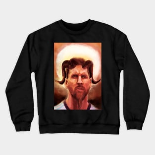 messi goat lord Crewneck Sweatshirt